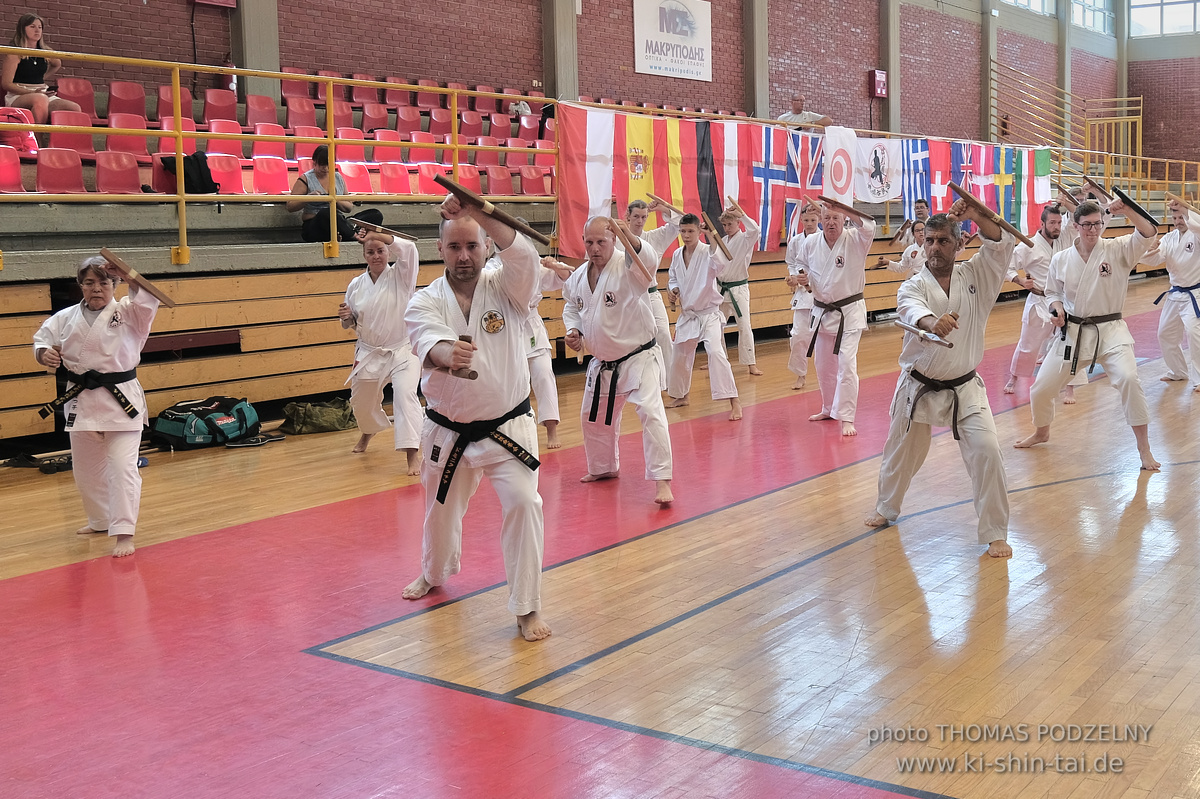 Ryûkyû Kobudô Lehrgang mit Kaichô Hiroshi Akamine in Athen 4.-6.7.2025