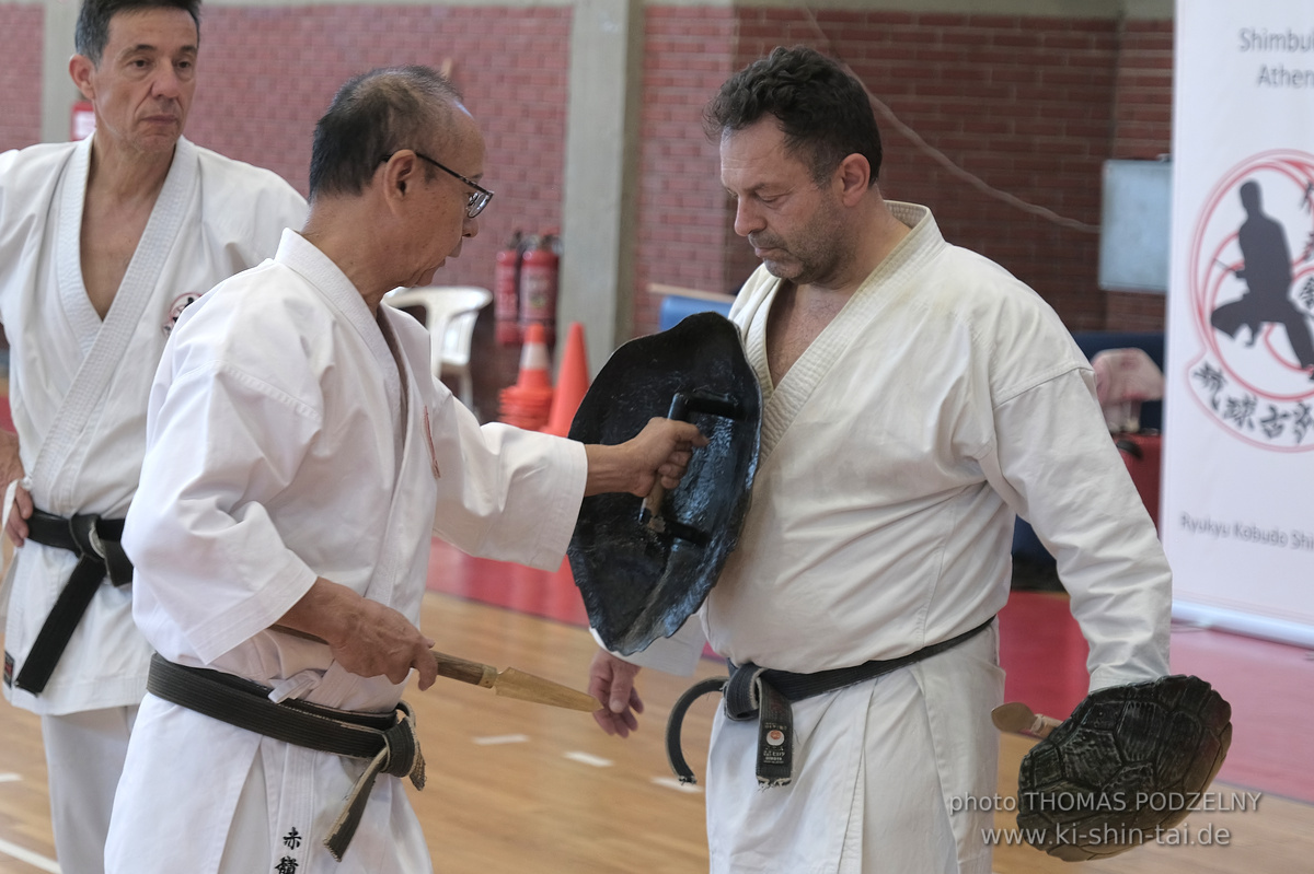 Ryûkyû Kobudô Lehrgang mit Kaichô Hiroshi Akamine in Athen 4.-6.7.2025