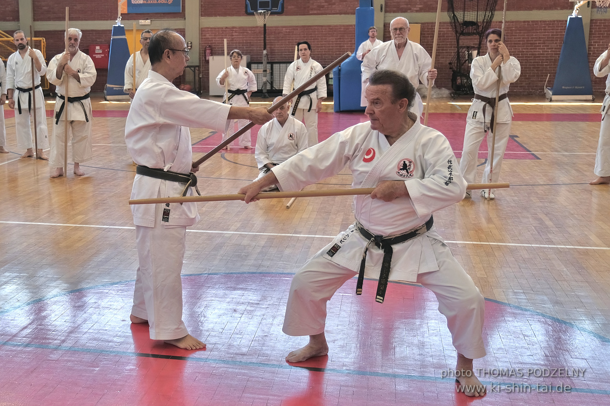 Ryûkyû Kobudô Lehrgang mit Kaichô Hiroshi Akamine in Athen 4.-6.7.2025