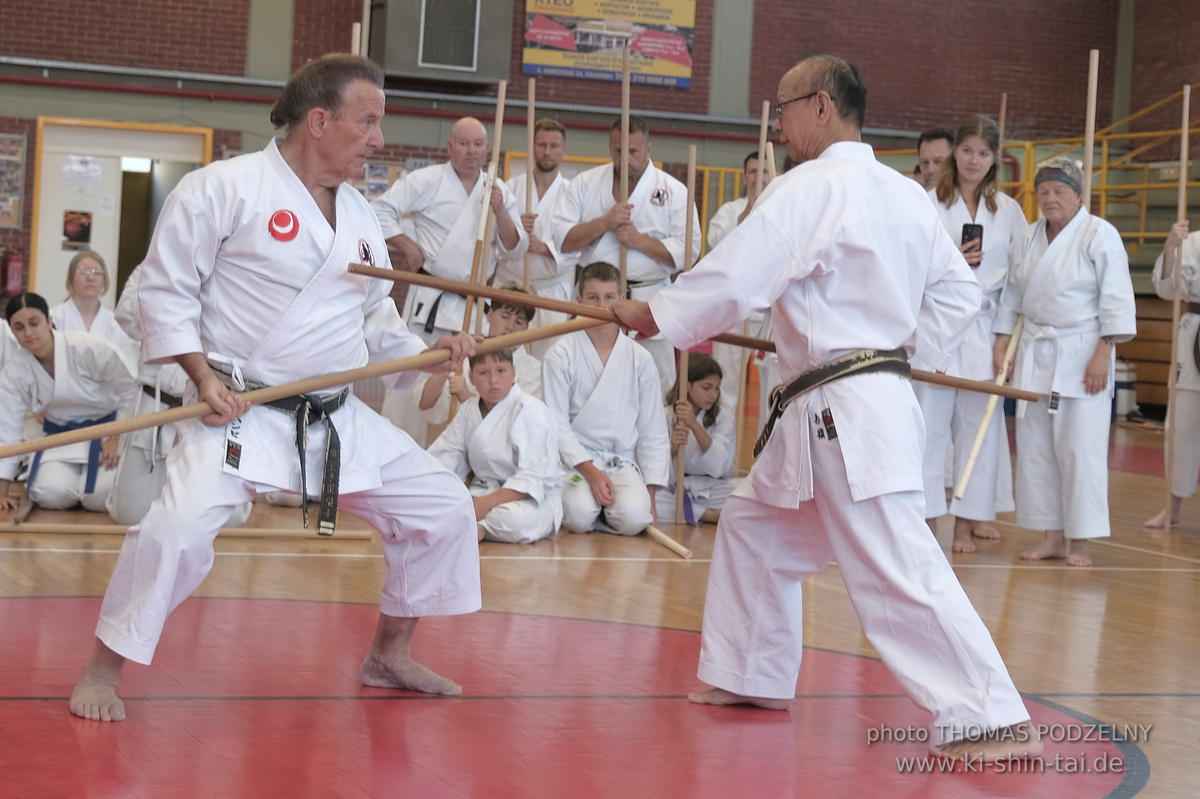 Ryûkyû Kobudô Lehrgang mit Kaichô Hiroshi Akamine in Athen 4.-6.7.2025