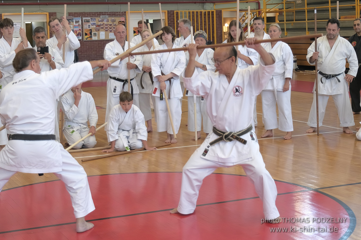 Ryûkyû Kobudô Lehrgang mit Kaichô Hiroshi Akamine in Athen 4.-6.7.2025