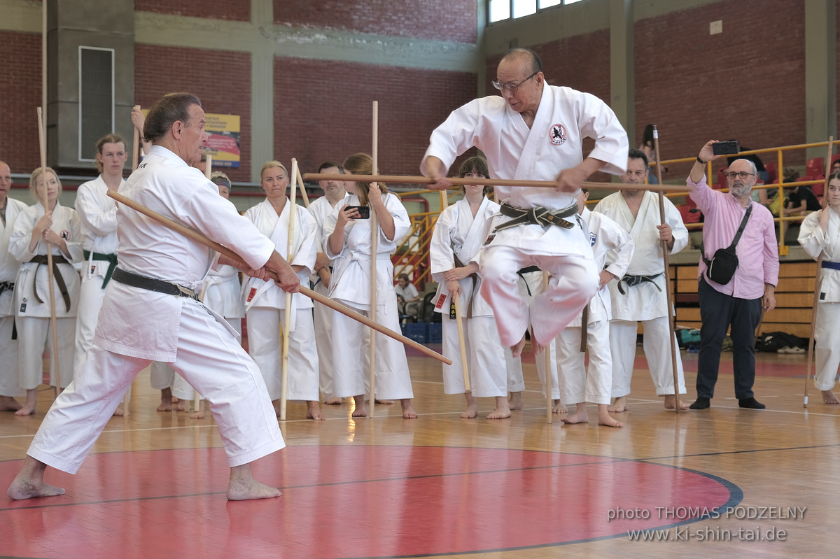 Ryûkyû Kobudô Lehrgang mit Kaichô Hiroshi Akamine in Athen 4.-6.7.2025
