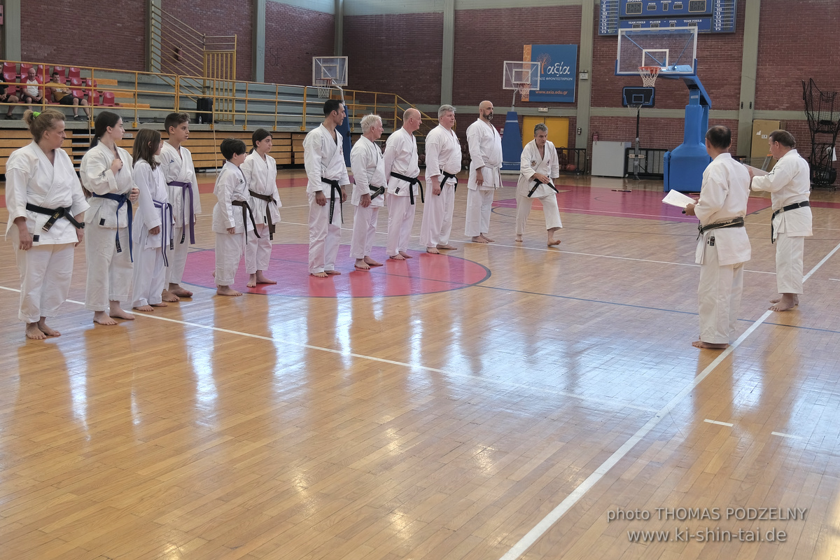 Ryûkyû Kobudô Lehrgang mit Kaichô Hiroshi Akamine in Athen 4.-6.7.2025