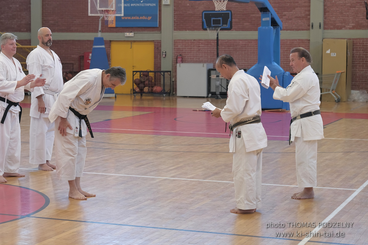 Ryûkyû Kobudô Lehrgang mit Kaichô Hiroshi Akamine in Athen 4.-6.7.2025