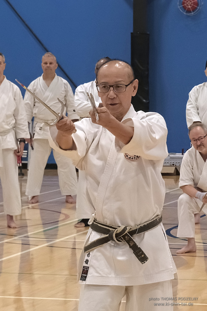 Ryûkyû Kobudô Lehrgang mit Kaichô Hiroshi Akamine in Capbell River/Kanada 27.-30.8.2026
