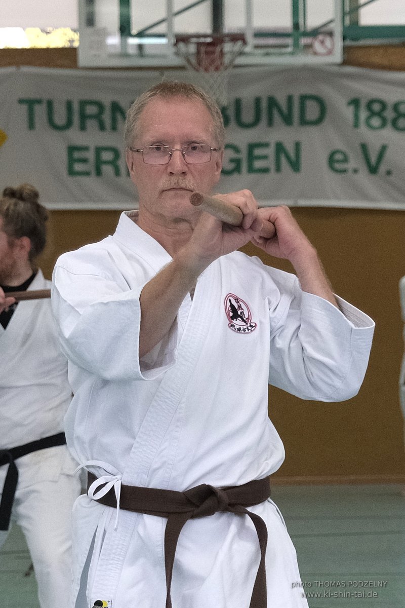 Ryukyu Kobudo Lehrgang mit Kaicho Hiroshi Akamine 9.Dan aus Okinawa in Erlangen 8.-11.9.2022