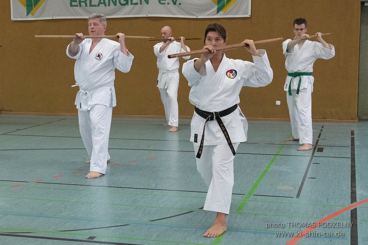 Ryukyu Kobudo Lehrgang mit Kaicho Hiroshi Akamine 9.Dan aus Okinawa in Erlangen 8.-11.9.2022