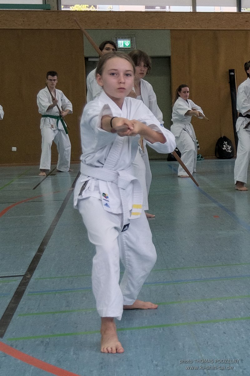 Ryukyu Kobudo Lehrgang mit Kaicho Hiroshi Akamine 9.Dan aus Okinawa in Erlangen 8.-11.9.2022