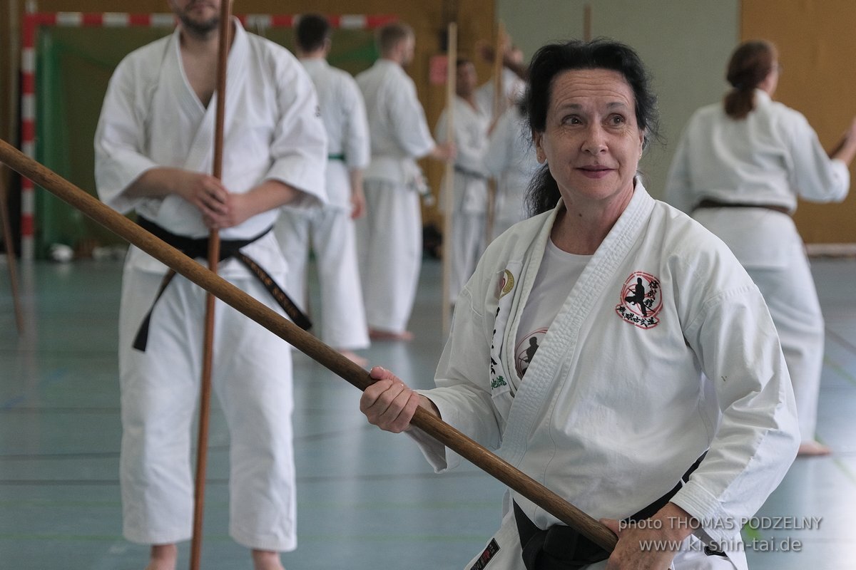 Ryukyu Kobudo Lehrgang mit Kaicho Hiroshi Akamine 9.Dan aus Okinawa in Erlangen 8.-11.9.2022