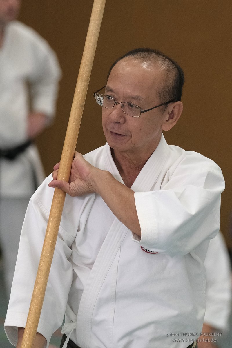 Ryukyu Kobudo Lehrgang mit Kaicho Hiroshi Akamine 9.Dan aus Okinawa in Erlangen 8.-11.9.2022