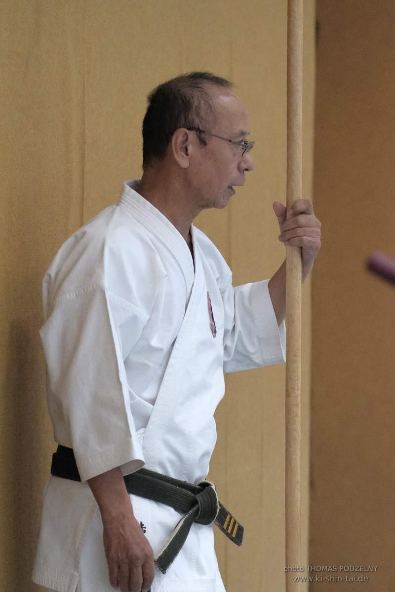 Ryukyu Kobudo Lehrgang mit Kaicho Hiroshi Akamine 9.Dan aus Okinawa in Erlangen 8.-11.9.2022