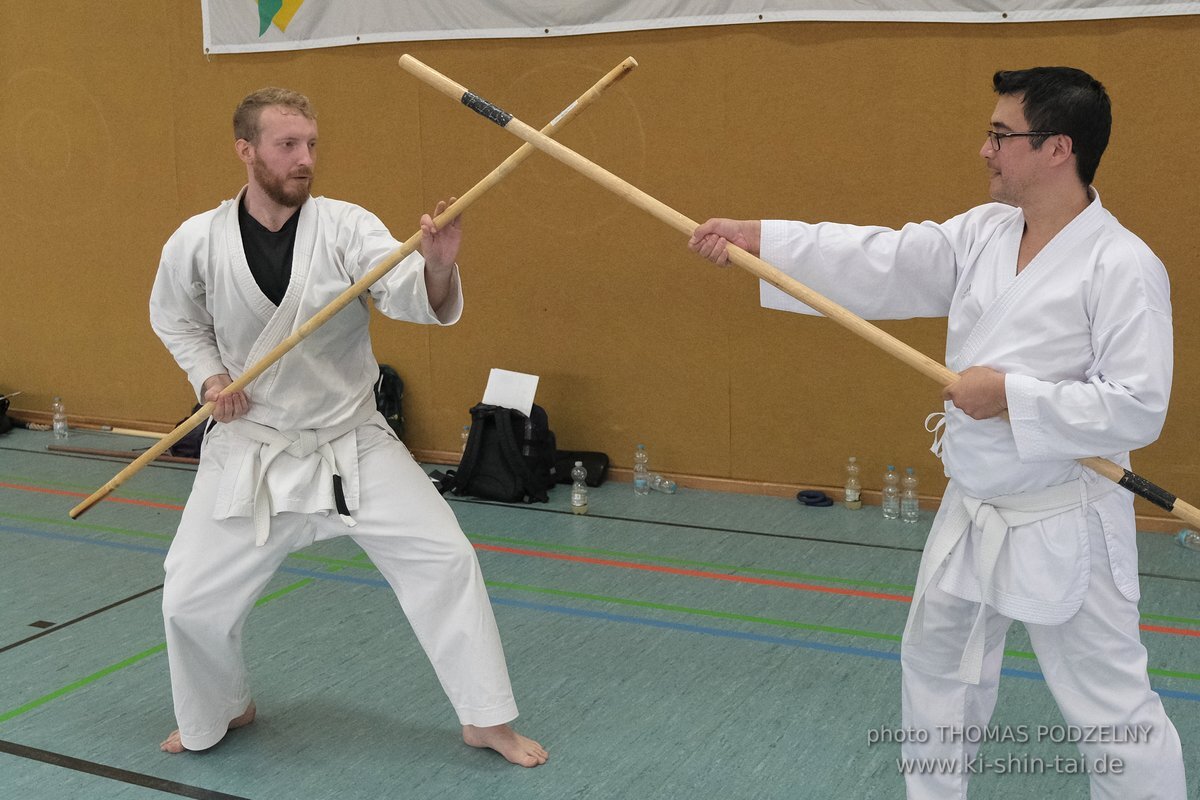 Ryukyu Kobudo Lehrgang mit Kaicho Hiroshi Akamine 9.Dan aus Okinawa in Erlangen 8.-11.9.2022