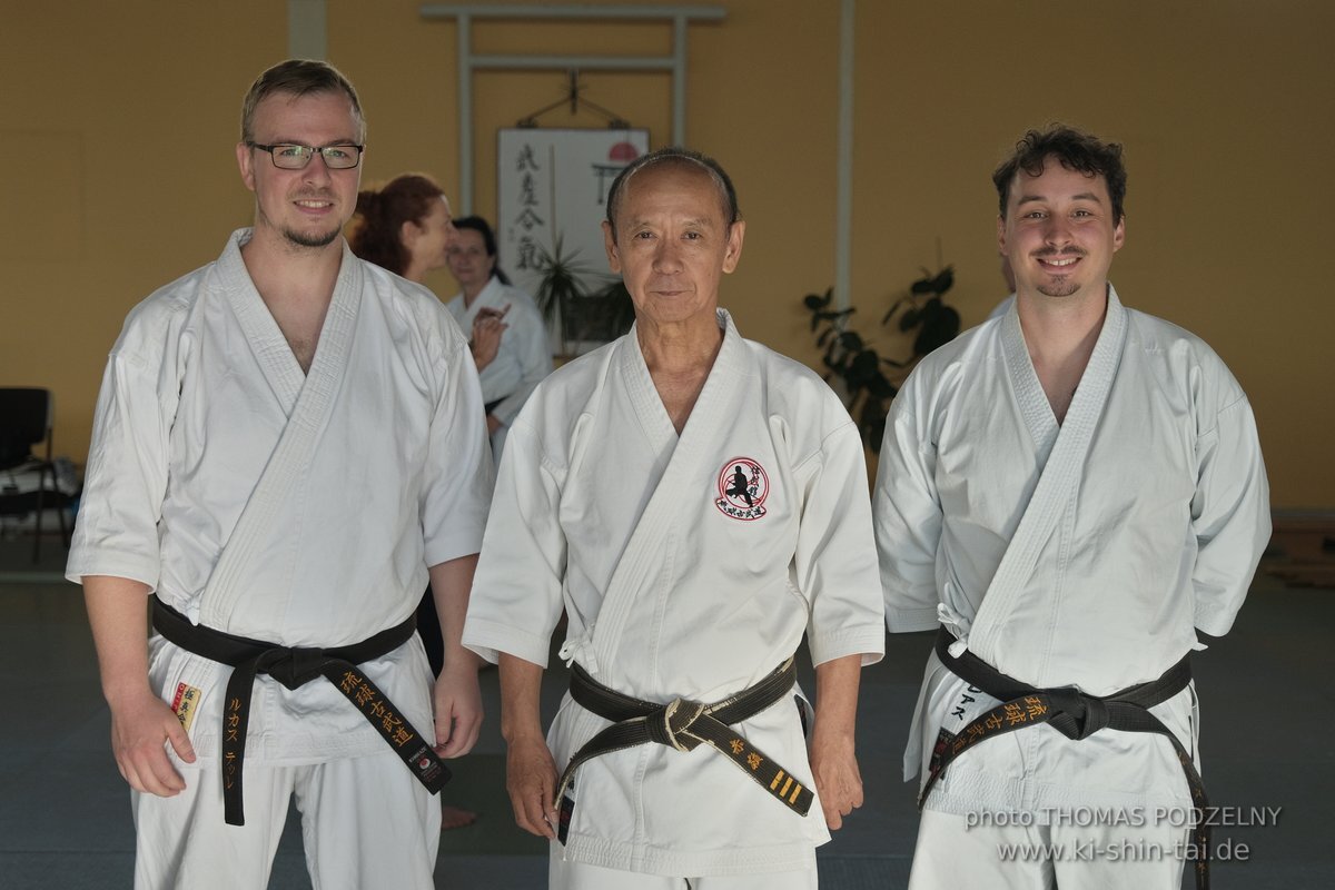 Ryukyu Kobudo Lehrgang mit Kaicho Hiroshi Akamine 9.Dan aus Okinawa in Erlangen 8.-11.9.2022