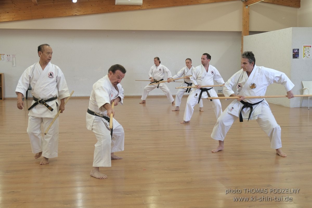 Ryukyu Kobudo Lehrgang Hiroshi Akamine Hanshi 9.Dan - Rom - 3.-5.3.2023