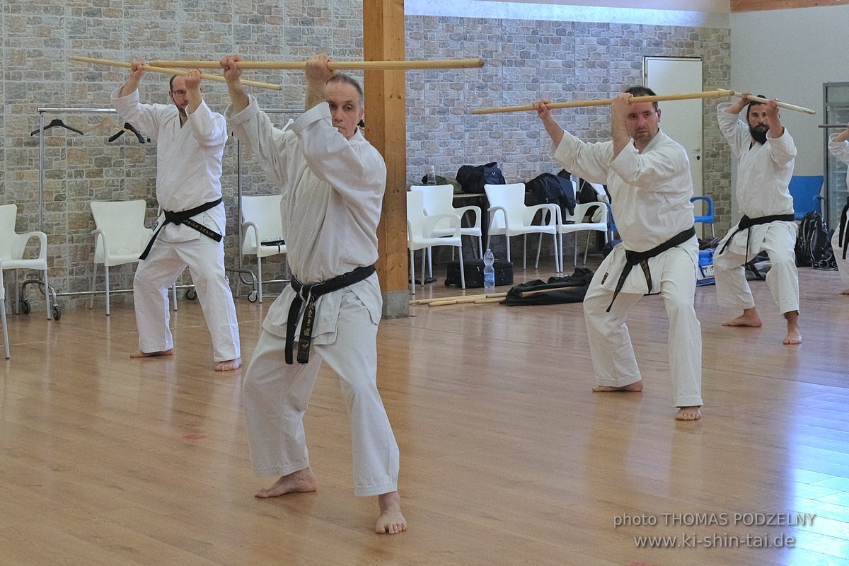 Ryukyu Kobudo Lehrgang Hiroshi Akamine Hanshi 9.Dan - Rom - 3.-5.3.2023