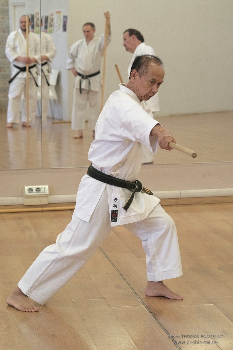 Ryukyu Kobudo Lehrgang Hiroshi Akamine Hanshi 9.Dan - Rom - 3.-5.3.2023