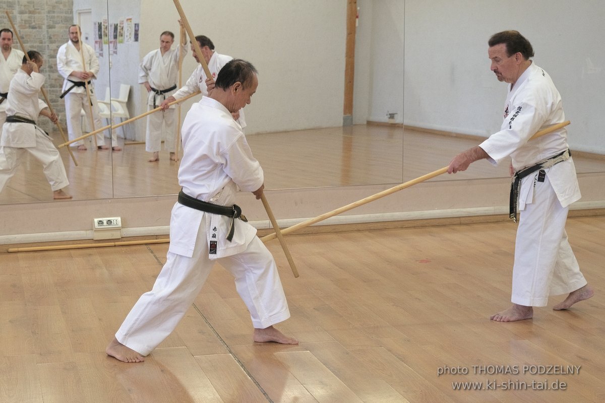 Ryukyu Kobudo Lehrgang Hiroshi Akamine Hanshi 9.Dan - Rom - 3.-5.3.2023