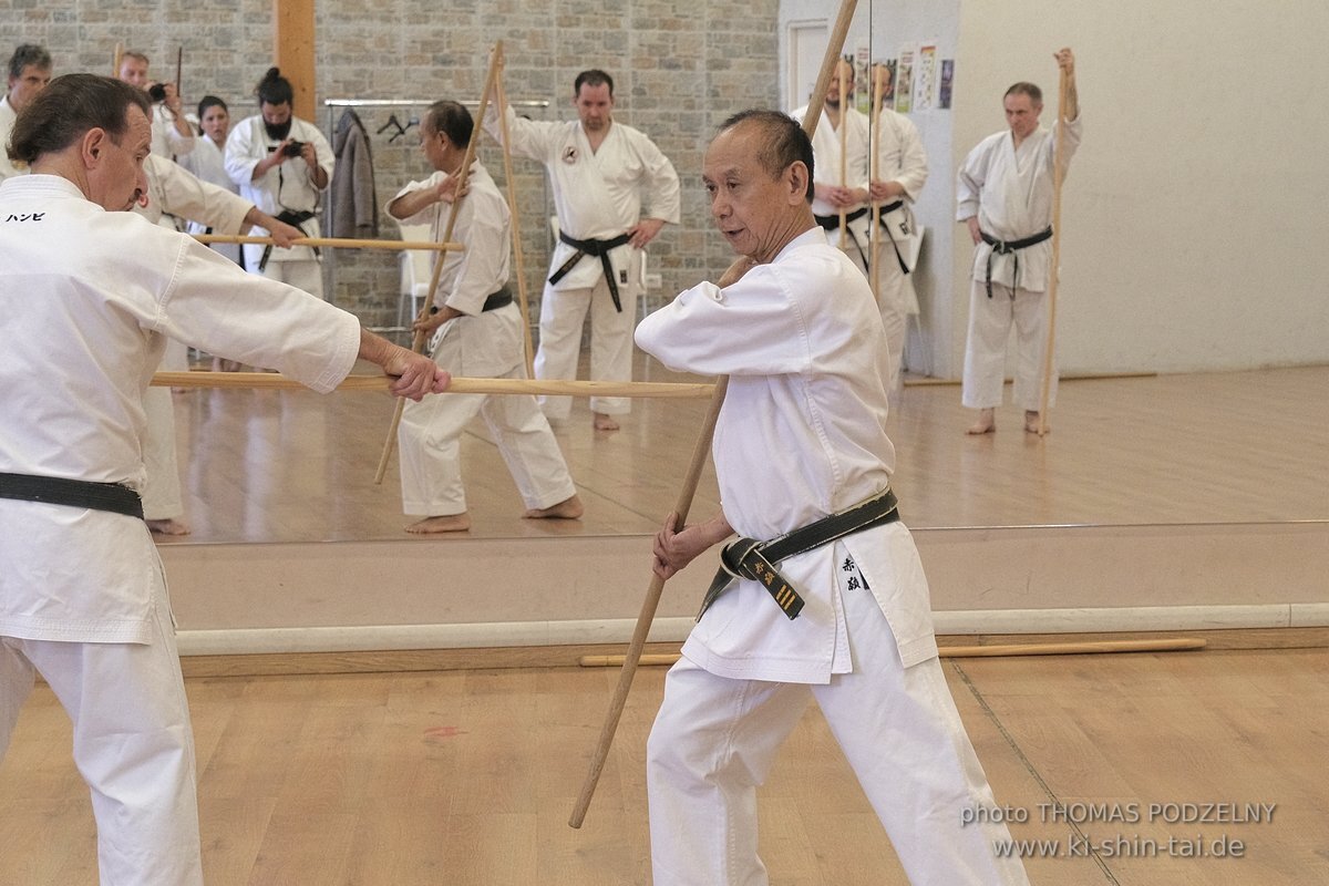 Ryukyu Kobudo Lehrgang Hiroshi Akamine Hanshi 9.Dan - Rom - 3.-5.3.2023