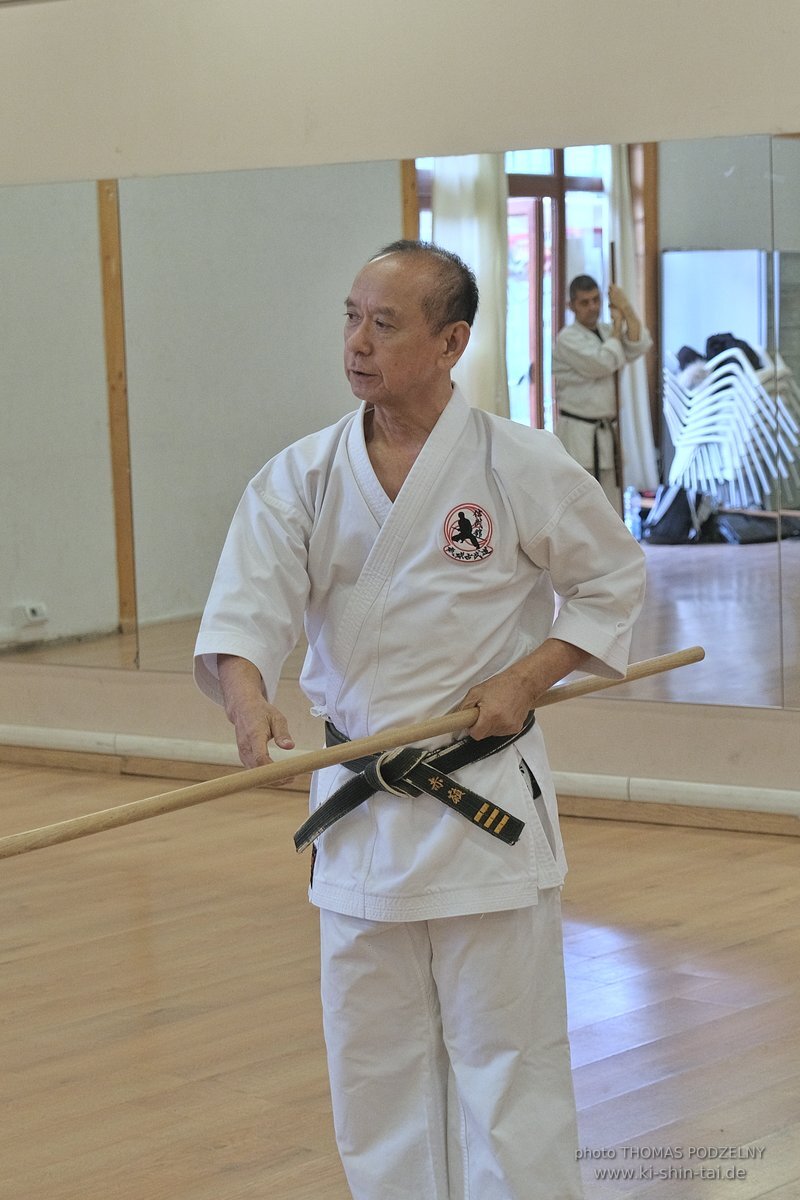 Ryukyu Kobudo Lehrgang Hiroshi Akamine Hanshi 9.Dan - Rom - 3.-5.3.2023