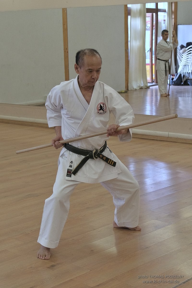 Ryukyu Kobudo Lehrgang Hiroshi Akamine Hanshi 9.Dan - Rom - 3.-5.3.2023