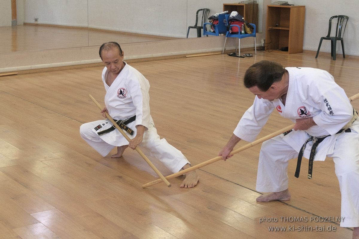 Ryukyu Kobudo Lehrgang Hiroshi Akamine Hanshi 9.Dan - Rom - 3.-5.3.2023