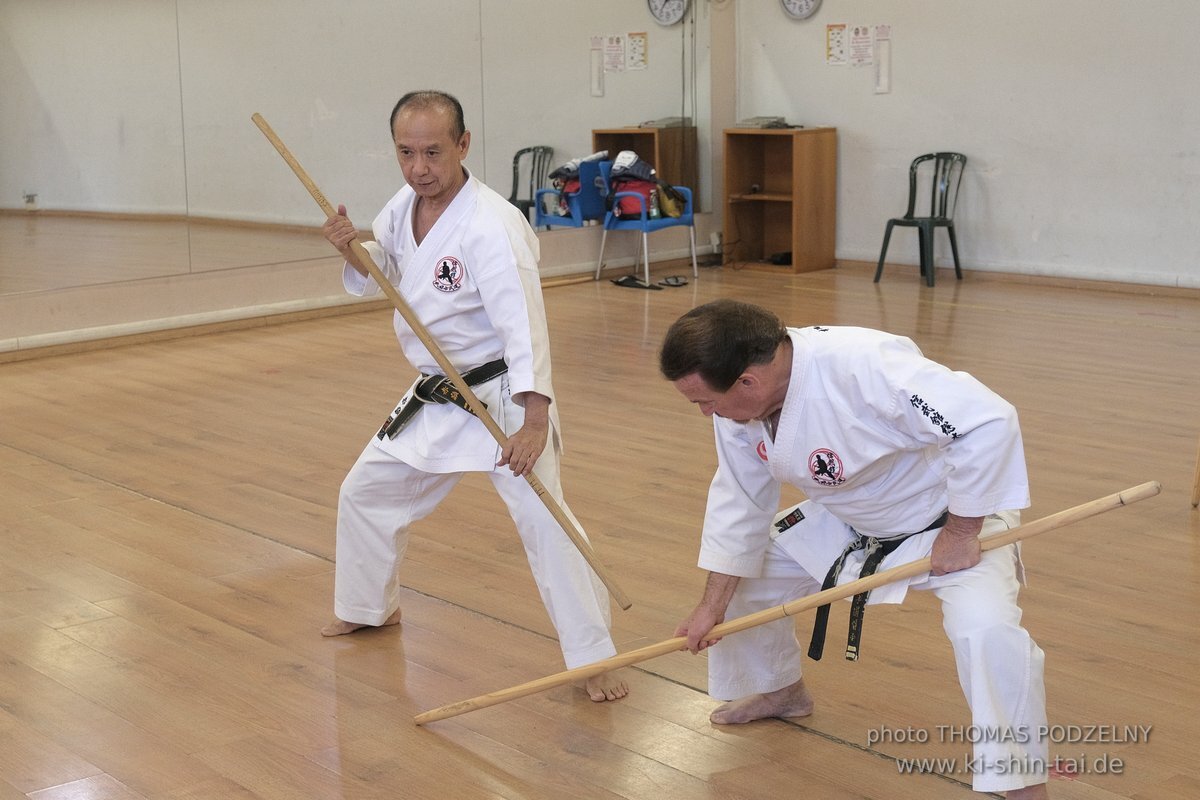 Ryukyu Kobudo Lehrgang Hiroshi Akamine Hanshi 9.Dan - Rom - 3.-5.3.2023