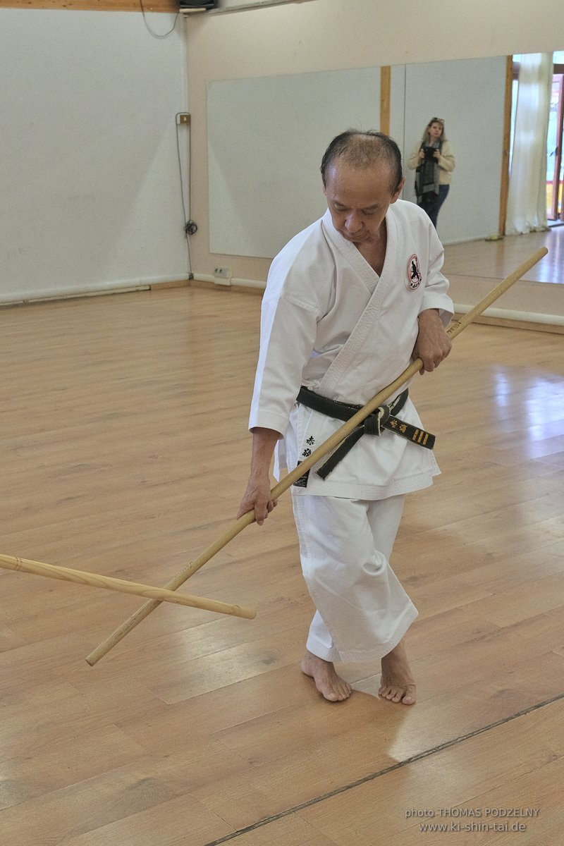 Ryukyu Kobudo Lehrgang Hiroshi Akamine Hanshi 9.Dan - Rom - 3.-5.3.2023