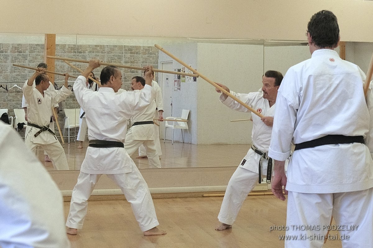 Ryukyu Kobudo Lehrgang Hiroshi Akamine Hanshi 9.Dan - Rom - 3.-5.3.2023