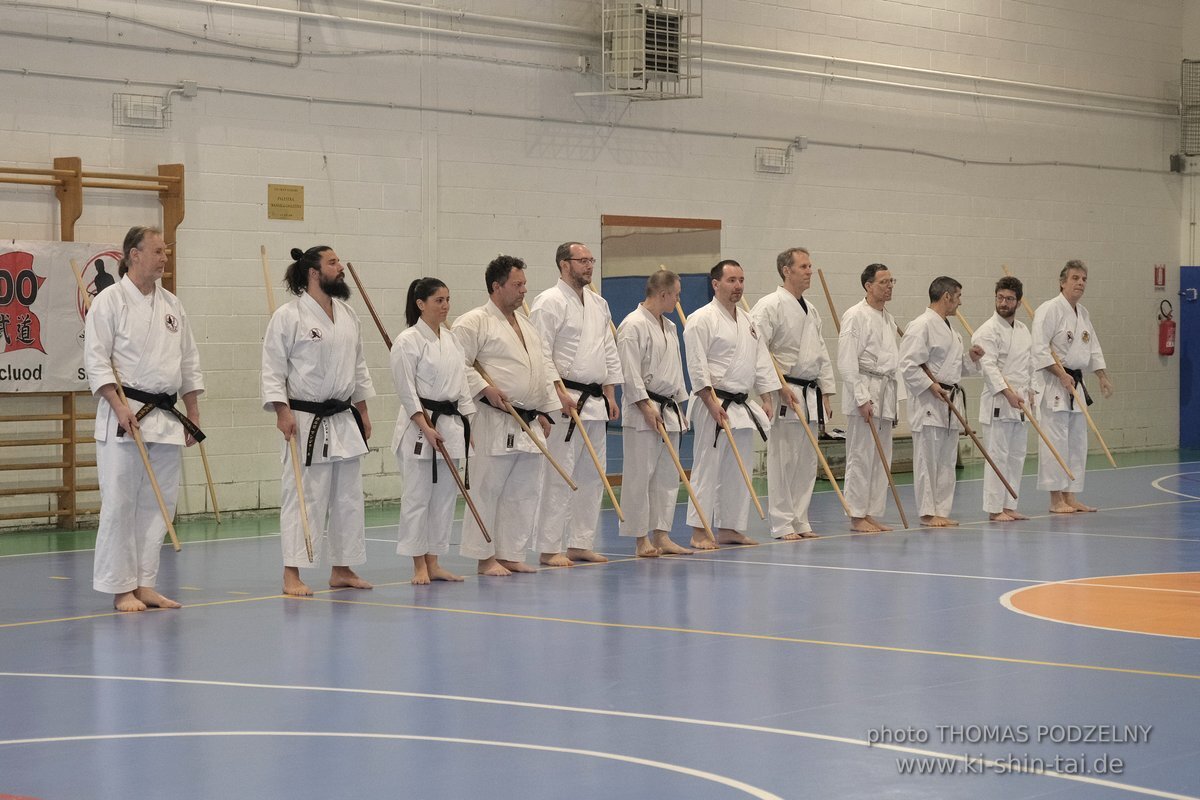 Ryukyu Kobudo Lehrgang Hiroshi Akamine Hanshi 9.Dan - Rom - 3.-5.3.2023