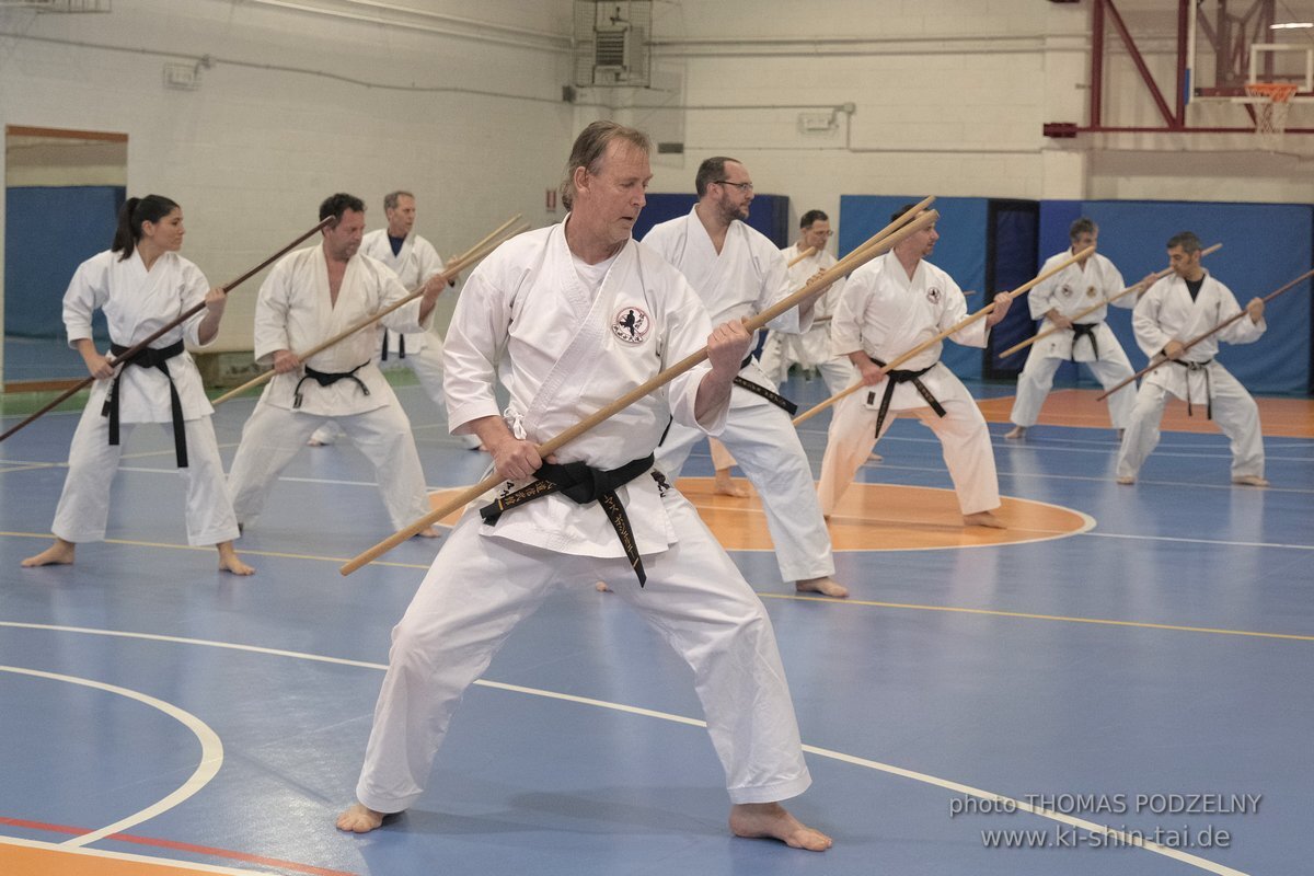 Ryukyu Kobudo Lehrgang Hiroshi Akamine Hanshi 9.Dan - Rom - 3.-5.3.2023