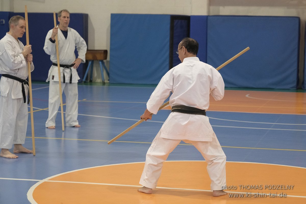 Ryukyu Kobudo Lehrgang Hiroshi Akamine Hanshi 9.Dan - Rom - 3.-5.3.2023