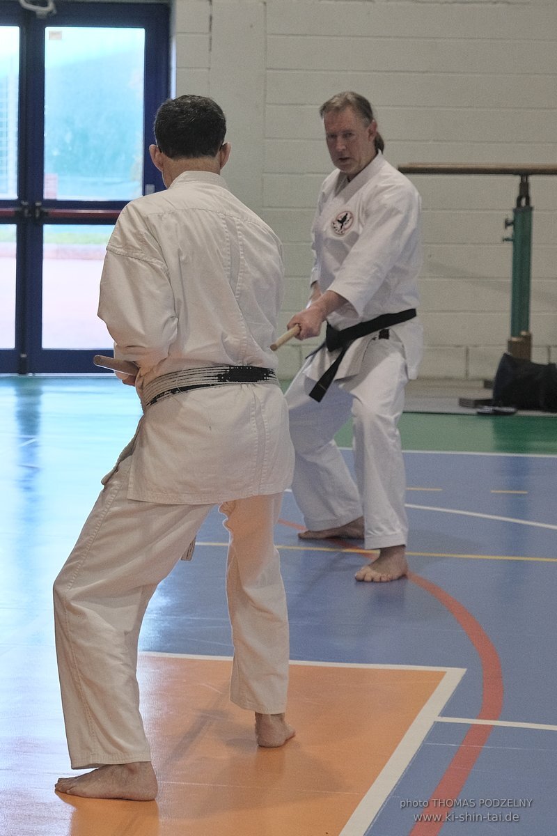 Ryukyu Kobudo Lehrgang Hiroshi Akamine Hanshi 9.Dan - Rom - 3.-5.3.2023