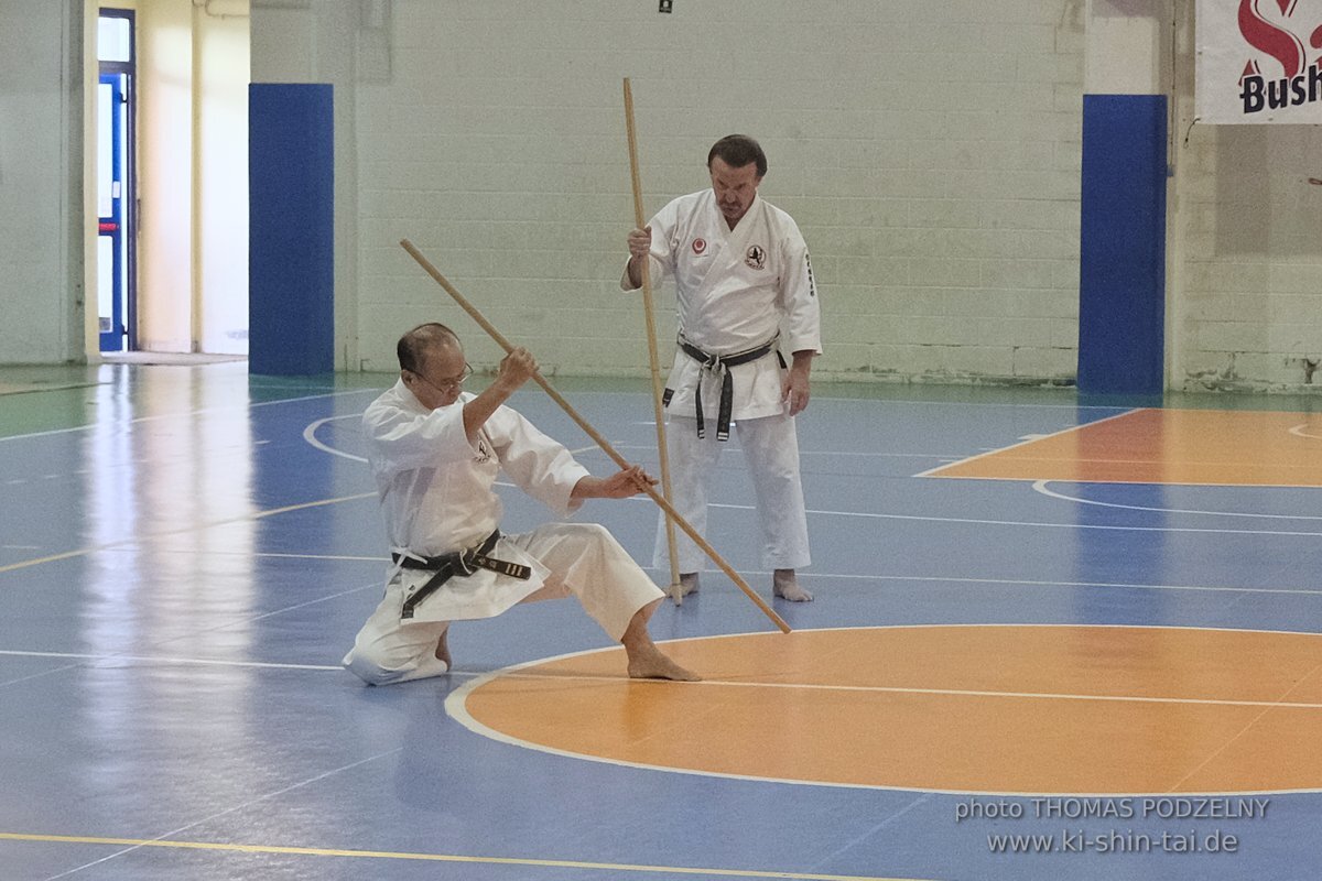 Ryukyu Kobudo Lehrgang Hiroshi Akamine Hanshi 9.Dan - Rom - 3.-5.3.2023