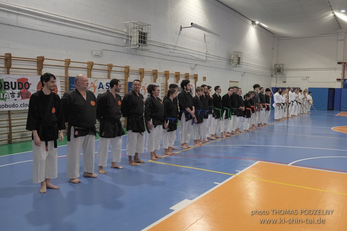 Ryukyu Kobudo Lehrgang Hiroshi Akamine Hanshi 9.Dan - Rom - 3.-5.3.2023