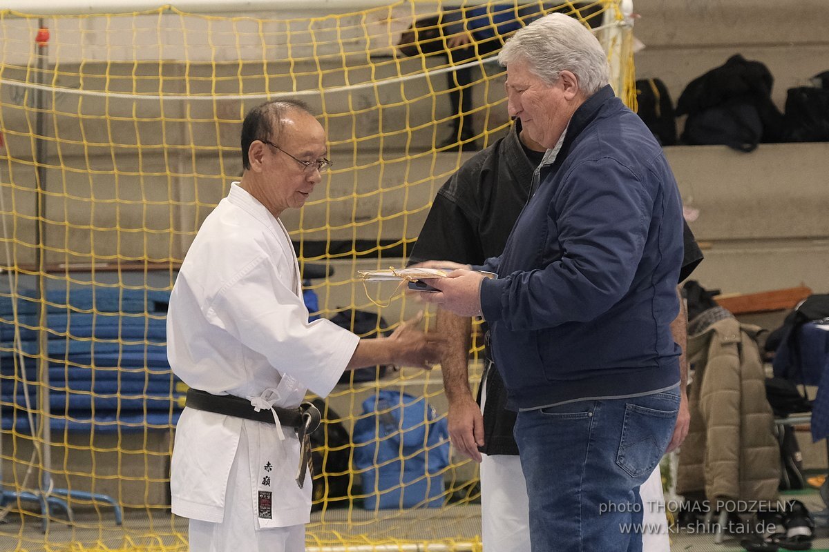 Ryukyu Kobudo Lehrgang Hiroshi Akamine Hanshi 9.Dan - Rom - 3.-5.3.2023