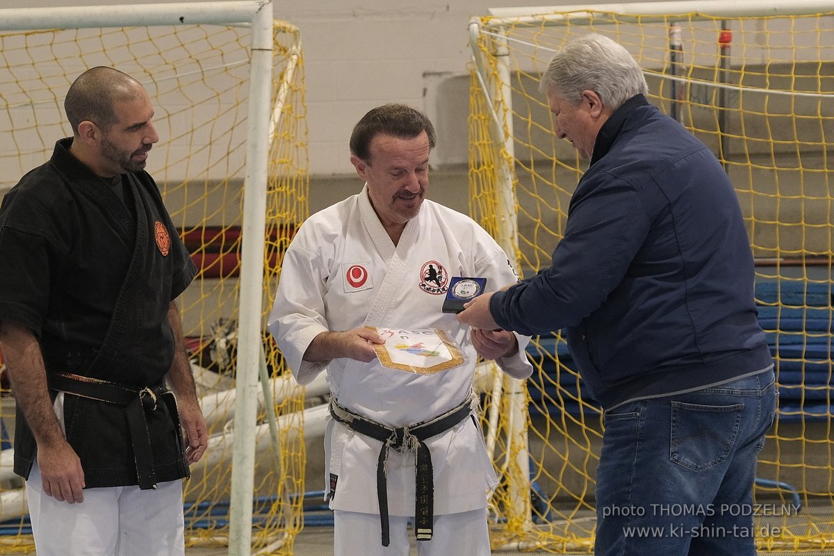 Ryukyu Kobudo Lehrgang Hiroshi Akamine Hanshi 9.Dan - Rom - 3.-5.3.2023