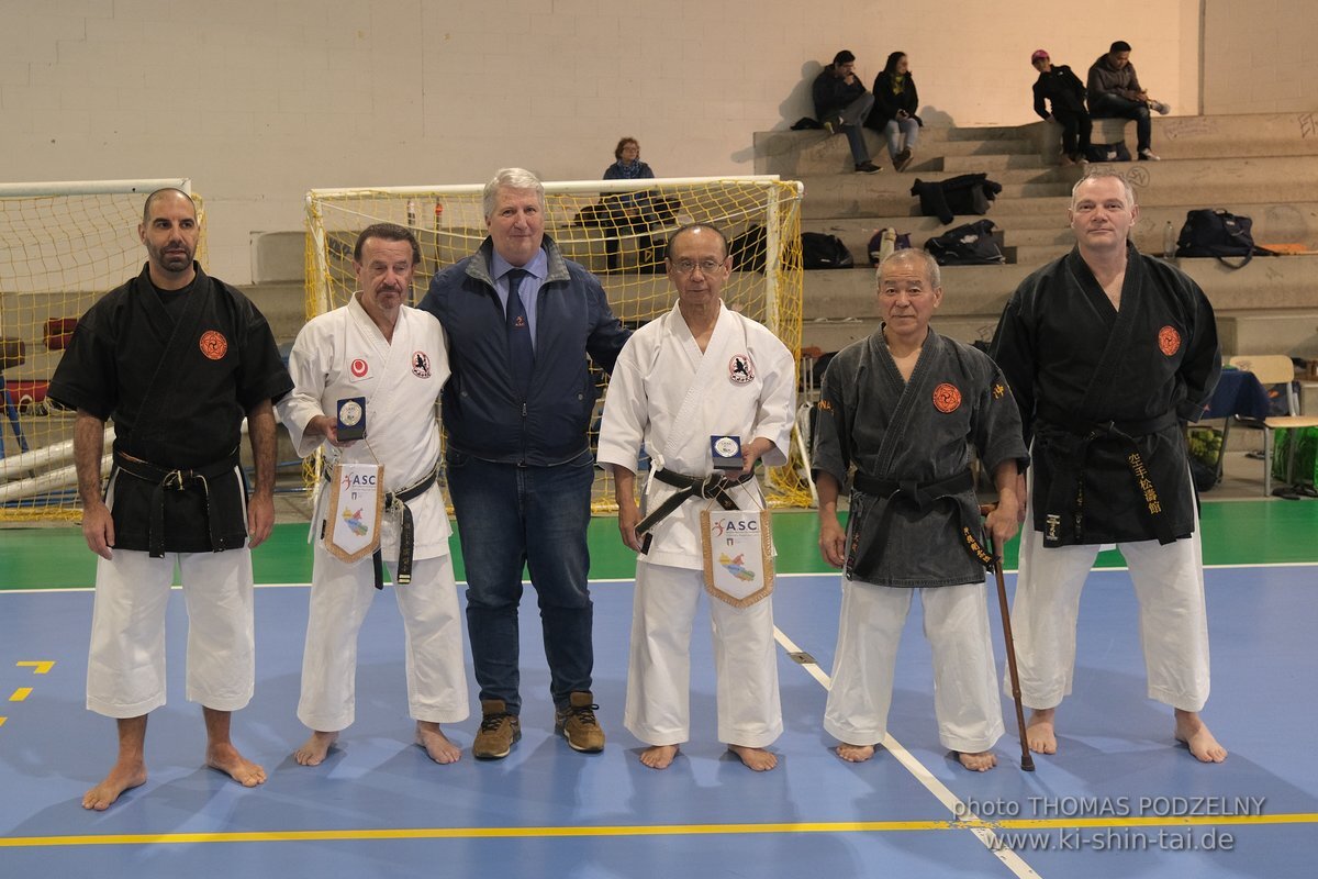 Ryukyu Kobudo Lehrgang Hiroshi Akamine Hanshi 9.Dan - Rom - 3.-5.3.2023