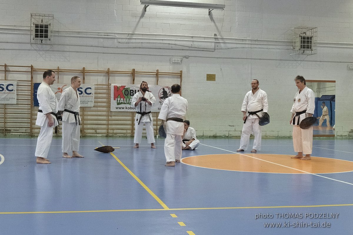 Ryukyu Kobudo Lehrgang Hiroshi Akamine Hanshi 9.Dan - Rom - 3.-5.3.2023