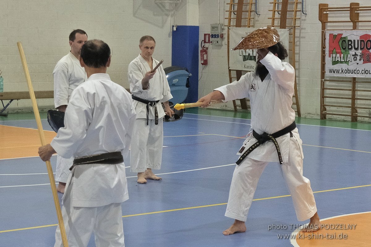 Ryukyu Kobudo Lehrgang Hiroshi Akamine Hanshi 9.Dan - Rom - 3.-5.3.2023