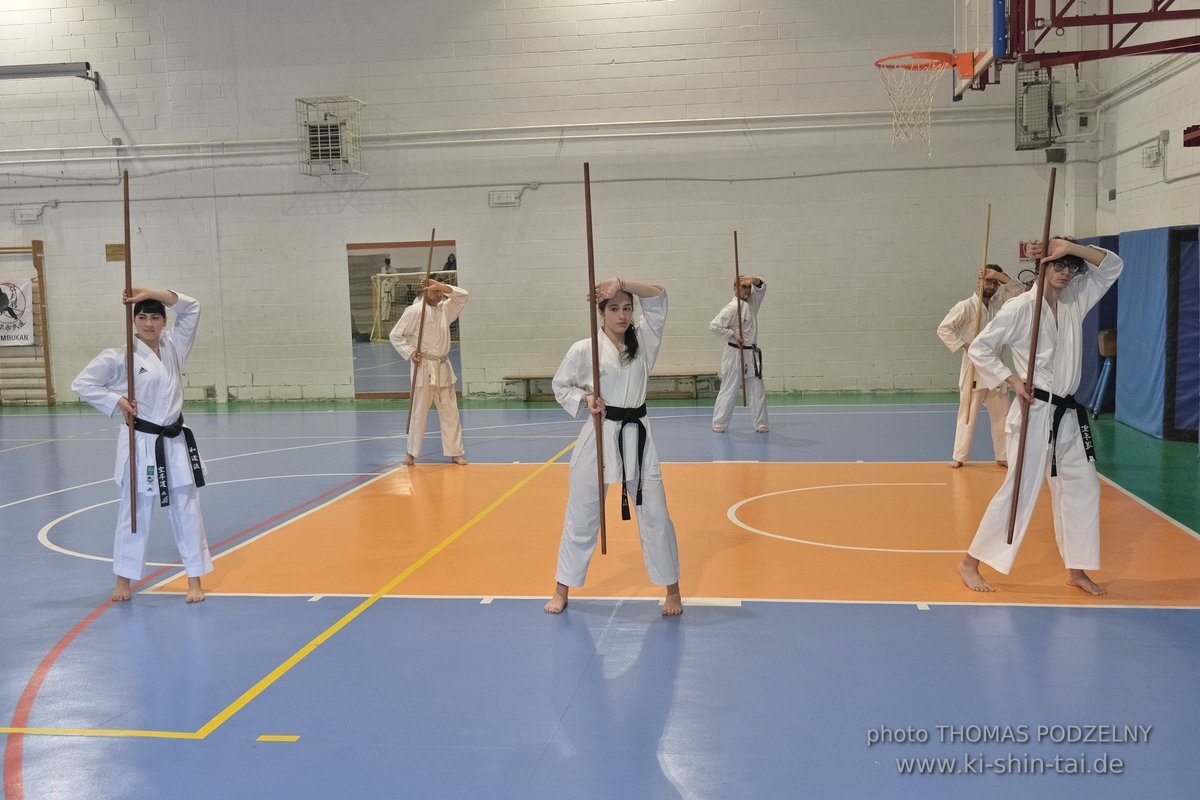 Ryukyu Kobudo Lehrgang Hiroshi Akamine Hanshi 9.Dan - Rom - 3.-5.3.2023