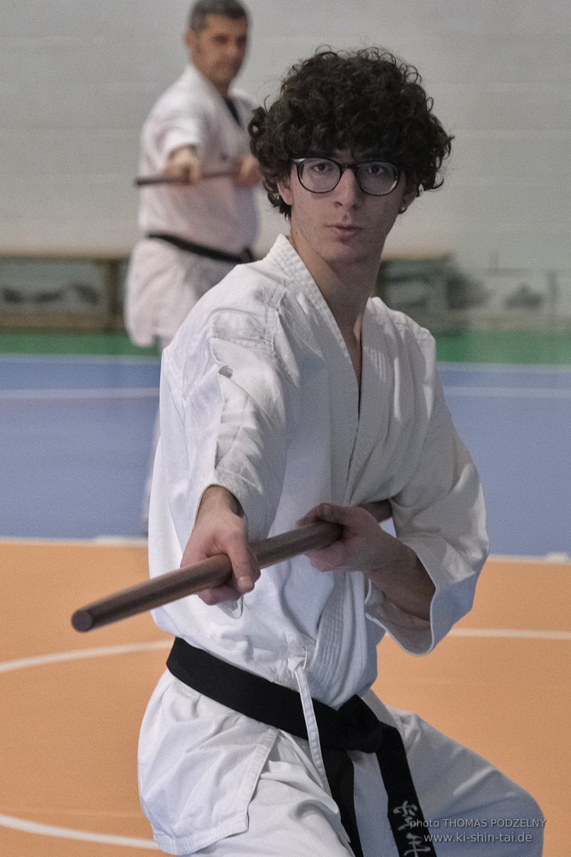 Ryukyu Kobudo Lehrgang Hiroshi Akamine Hanshi 9.Dan - Rom - 3.-5.3.2023