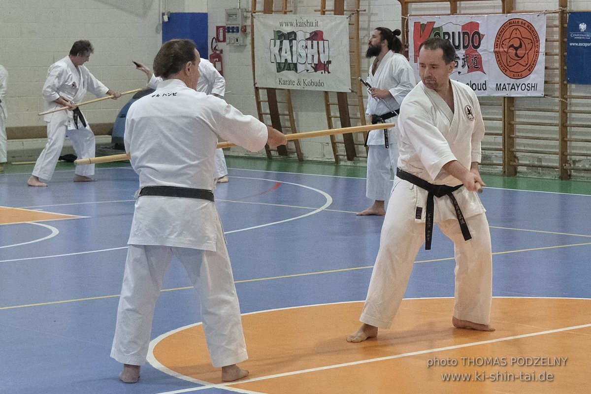 Ryukyu Kobudo Lehrgang Hiroshi Akamine Hanshi 9.Dan - Rom - 3.-5.3.2023