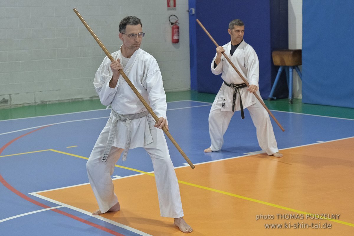 Ryukyu Kobudo Lehrgang Hiroshi Akamine Hanshi 9.Dan - Rom - 3.-5.3.2023