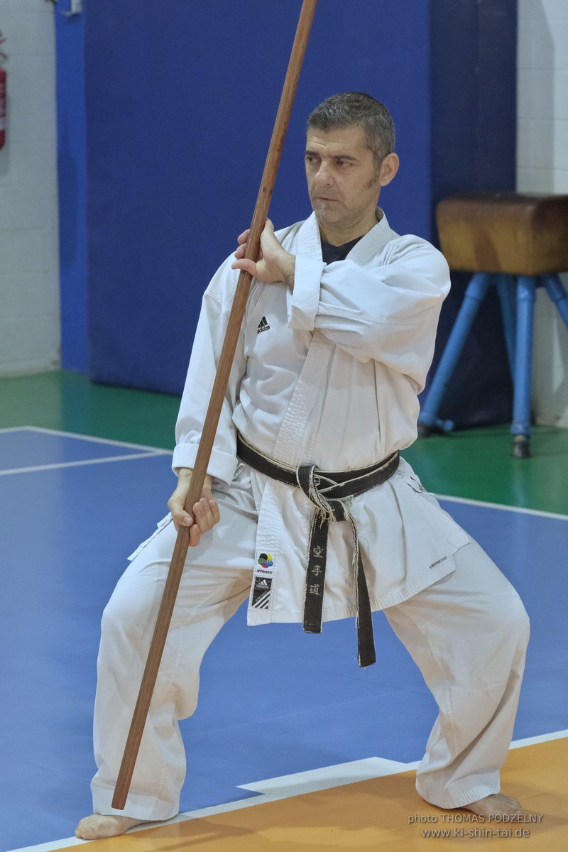 Ryukyu Kobudo Lehrgang Hiroshi Akamine Hanshi 9.Dan - Rom - 3.-5.3.2023