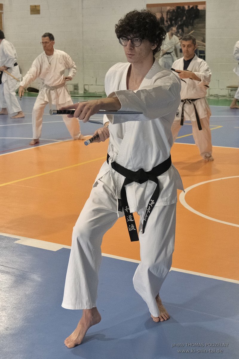 Ryukyu Kobudo Lehrgang Hiroshi Akamine Hanshi 9.Dan - Rom - 3.-5.3.2023