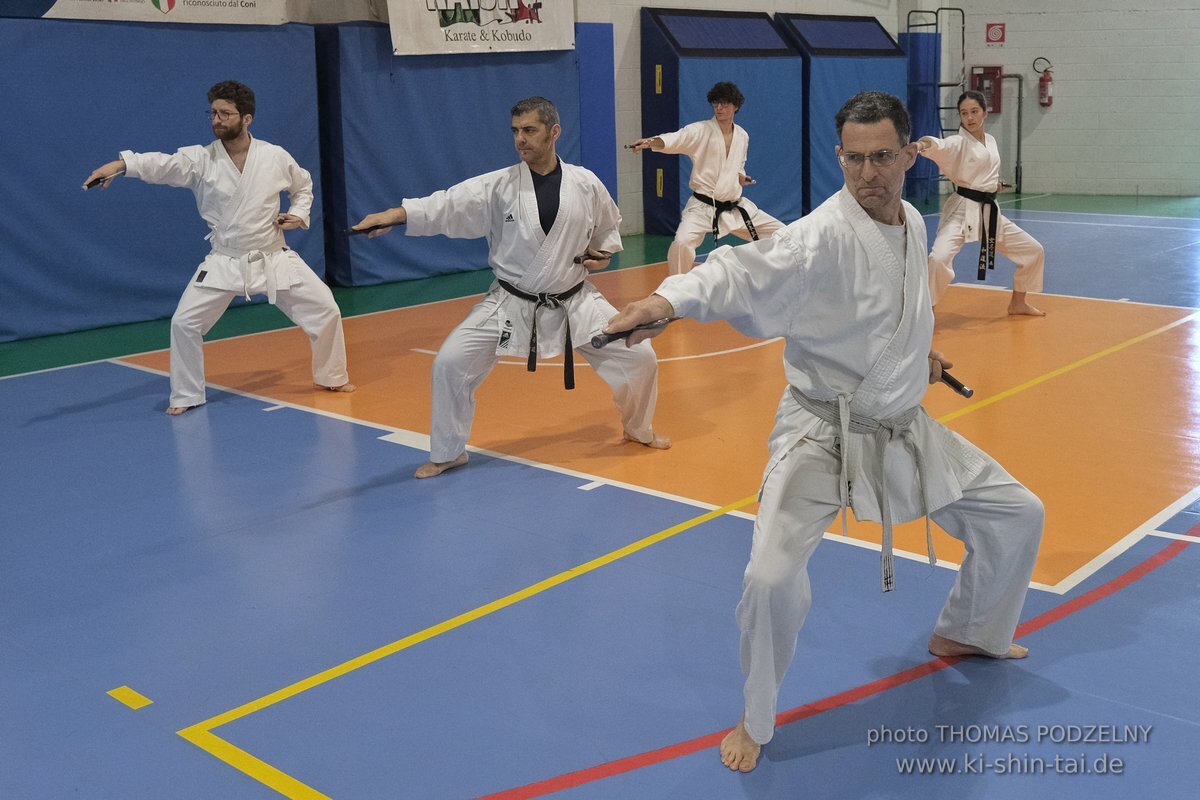 Ryukyu Kobudo Lehrgang Hiroshi Akamine Hanshi 9.Dan - Rom - 3.-5.3.2023