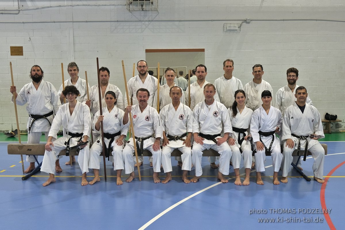 Ryukyu Kobudo Lehrgang Hiroshi Akamine Hanshi 9.Dan - Rom - 3.-5.3.2023