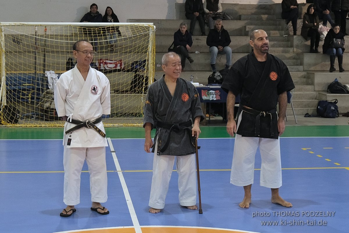 Ryukyu Kobudo Lehrgang Hiroshi Akamine Hanshi 9.Dan - Rom - 3.-5.3.2023