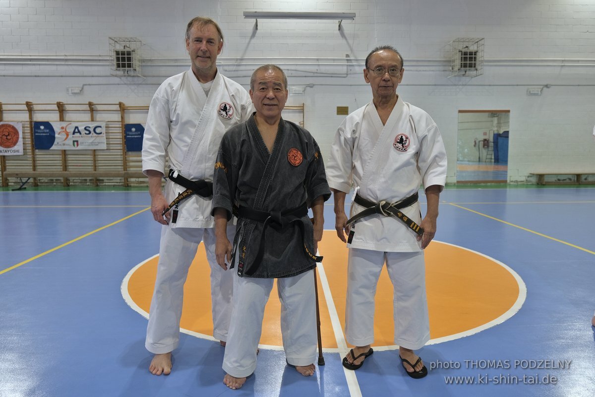 Ryukyu Kobudo Lehrgang Hiroshi Akamine Hanshi 9.Dan - Rom - 3.-5.3.2023