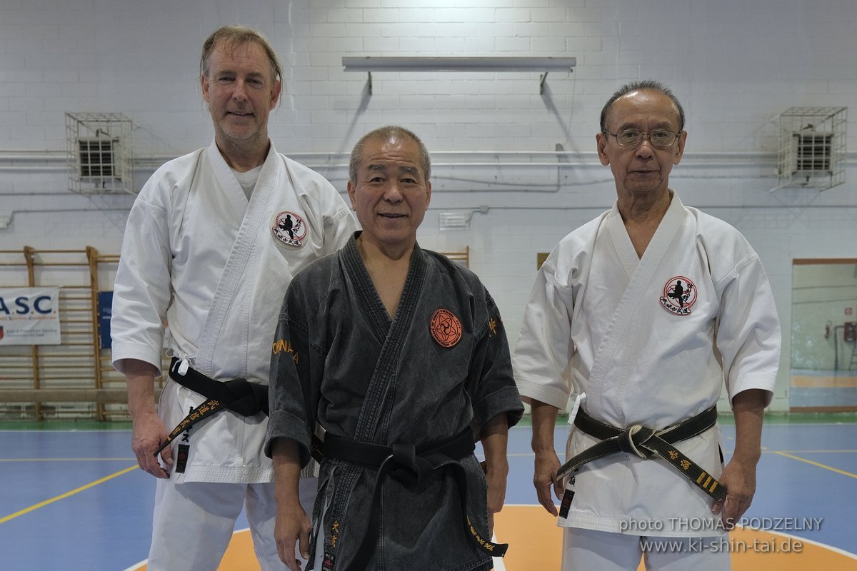 Ryukyu Kobudo Lehrgang Hiroshi Akamine Hanshi 9.Dan - Rom - 3.-5.3.2023